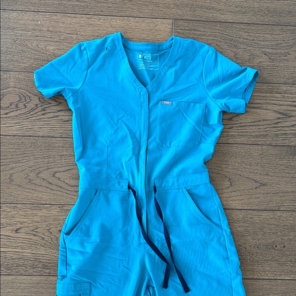 FIGS teal onsie SMALL - Picture 3 of 8